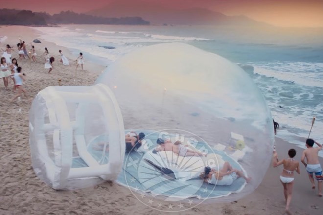 昌江充气球形帐篷
